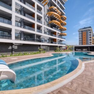 Квартира 1+1 в Авсалларе, всего в 800 м от моря, с богатой инфраструктурой.