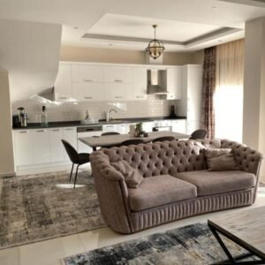 Садовый дюплекс 2+1, расположенный в престижном жилом комплексе в районе Каргыджак.