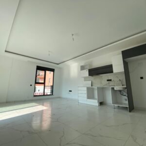 Апартаменты 1+1 в новом комплексе в самом центре Аланьи – подходят для получения гражданства.