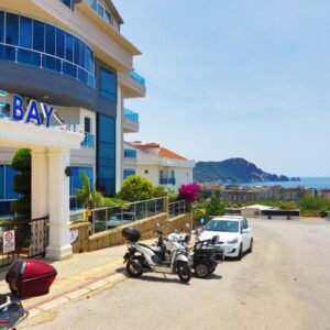 Уютная квартира 1+1 в престижном районе Клеопатра, 350 м от моря!