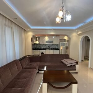 Просторная квартира 2+1 у моря в престижном районе Оба, Аланья.