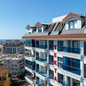 Новая квартира 1+1 в центре Аланьи — 800 м до пляжа, инфраструктура премиум-класса!