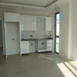 Продается квартира 1+1 с видом на море и горы в новом комплексе, в Карыджаке.