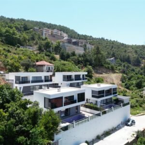 Эксклюзивные виллы в Бекташе, Аланья – идеальное сочетание комфорта, уединения и потрясающих видов!