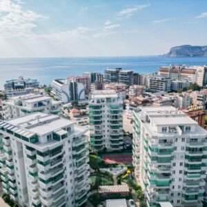 Меблированные апартаменты 2+1 в комплексе с инфраструктурой, Тосмур — всего 150 метров от моря!