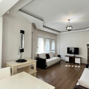 Продается уютная квартира 2+1 с отдельной кухней в Аланье —  90 м², 400 м до моря.