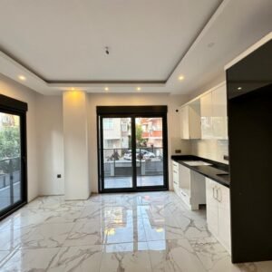 Современная квартира 1+1 в новом комплексе, в центре Аланьи— 850 м до моря.