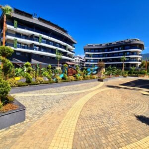 Современные меблированные апартаменты  1+1 - с полной инфраструктурой в районе Оба.