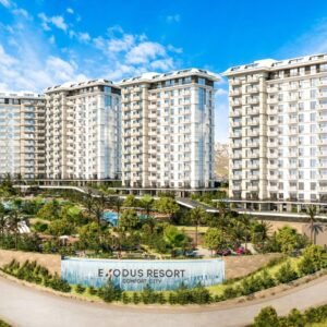 Инвестиционный проект на завершающей стадии строительства в Аланье, район Махмутлар.