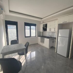 Уютная квартира у моря в Авсалларе — новый комплекс, 1+1, 48 м².