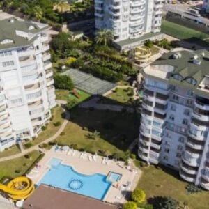 Меблированная квартира 1+1 в Джикджилли, Аланья — 1100 м. до моря.