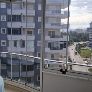 Квартира 2+1 в Махмутлар, в комплексе с панорамным видом на горы.