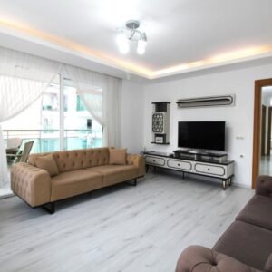 Просторная квартира 2+1 в Махмутларе, Аланья — 550 метров до моря.