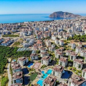 Квартира 1+1 в комплексе премиум-класса | Район Джикджилли, Аланья