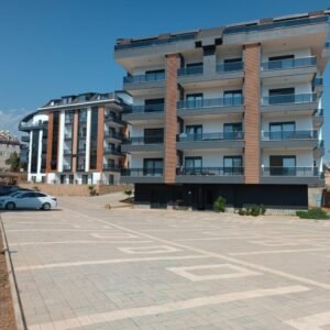 Просторная квартира 3+1 с видом на море и горы в Оба, Аланья.