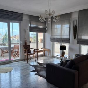 Квартира 2+1 в районе пляжа Клеопатра — центр Аланьи.