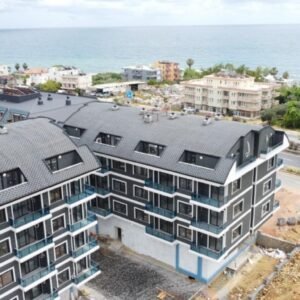 Дублекс в продаже в Аланье, район Окурджалар - 3+1 с видом на море и город.