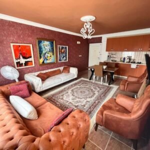 Продается уютная меблированная квартира 1+1 в Махмутларе — 250 м до моря!