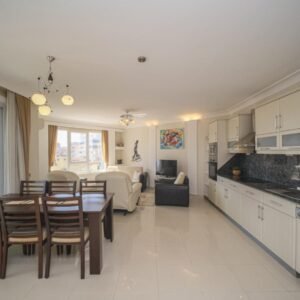 Комфортные и уютные апартаменты 2+1 в Джикджилли - с потрясающим панорамным видом!