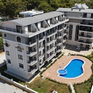 Квартира 1+1 в современном комплексе — жизнь у моря в экологичном районе Оба