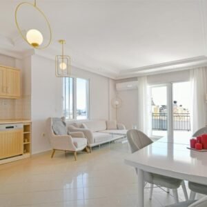 Просторная квартира 2+1 площадью 125 м²  в районе Тосмур, Аланья, всего в 650 метрах от моря!