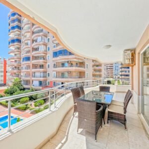 Просторная квартира 2+1 с мебелью в Махмутларе, Аланья — 500 м до моря!