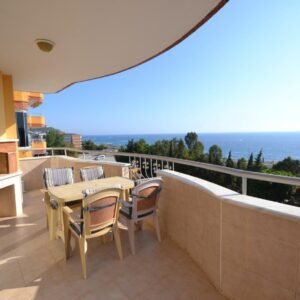 Роскошный пентхаус 4+1 с панорамным видом на море в Махмутларе, Аланья – всего 70 м от пляжа!