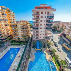 Меблированные апартаменты 2+1 в Махмутларе — с видом на море!