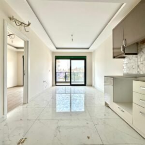 Квартира 1+1 в районе Оба, Каракочалы — жилой комплекс с полной инфраструктурой.