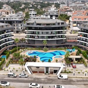 Квартира 1+1 в Оба — открытый для ВНЖ район + отельная инфраструктура.