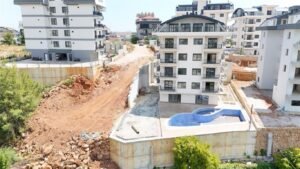 Квартира 1+1 в районе Оба, Аланья — новая, с инфраструктурой.