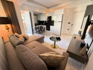 Квартира 1+1 в Аланье, район Клеопатра — 150 метров до моря